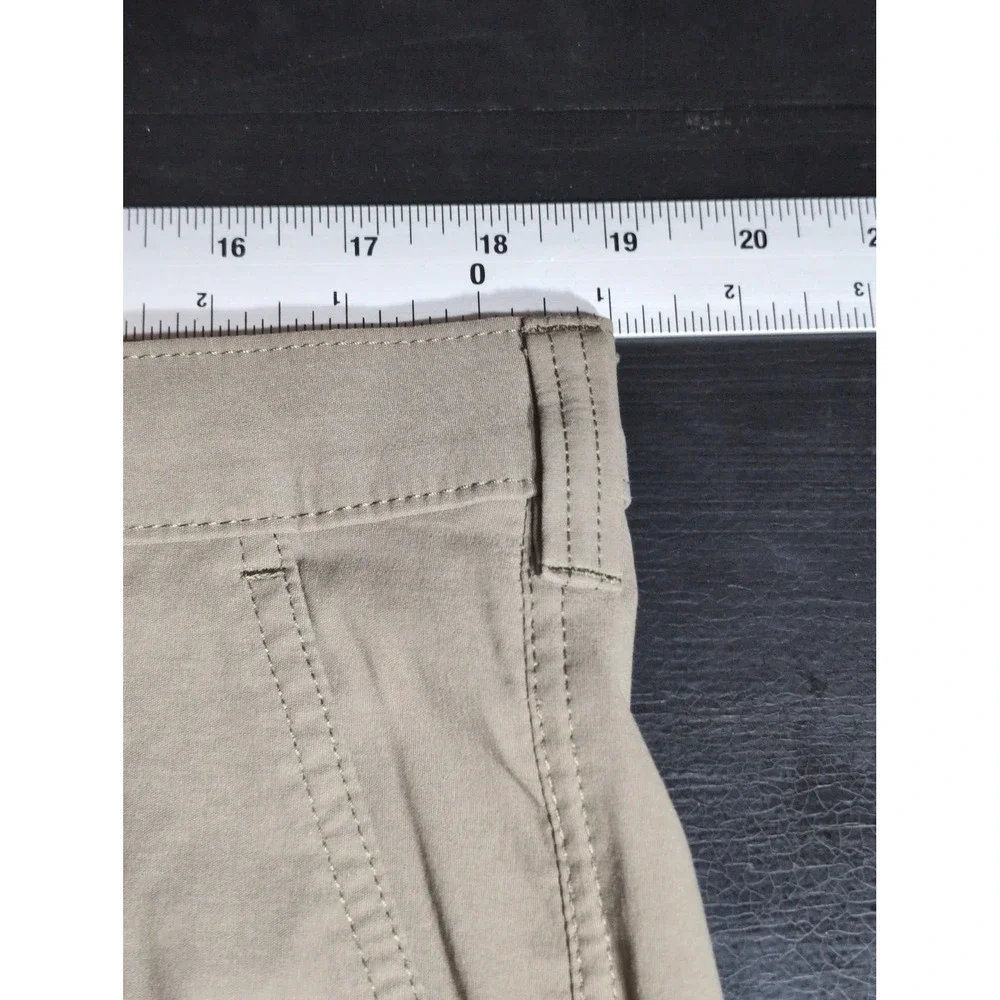 Eddie Bauer Men's 36 X 32 Performance Pants Olive Green Stretch Straight Leg